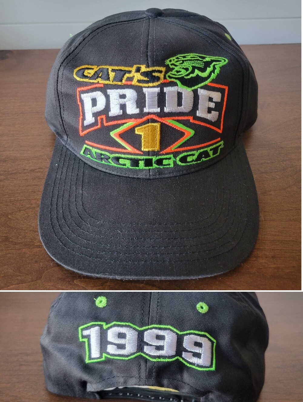 Vintage 90s Arctic Cat Hat Snapback OS